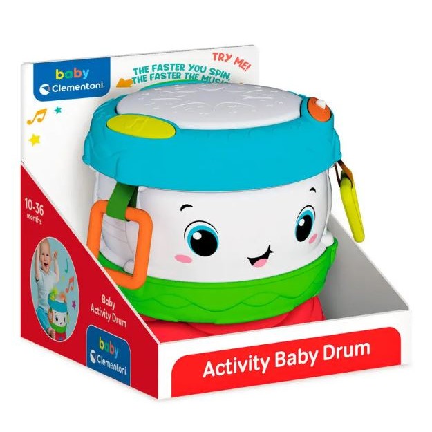 BABY CLEMENTONI: ΒΡΕΦΙΚΟ ΠΑΙΧΝΙΔΙ ΜΟΥΣΙΚΟ ΤΥΜΠΑΝΟ ΔΡΑΣΤΗΡΙΟΤΗΤΑΣ