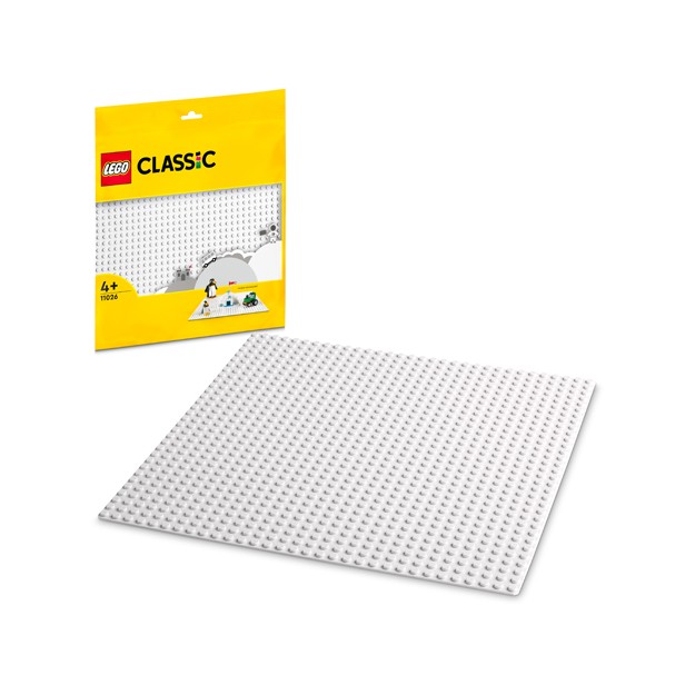 LEGO® CLASSIC: WHITE BASEPLATE