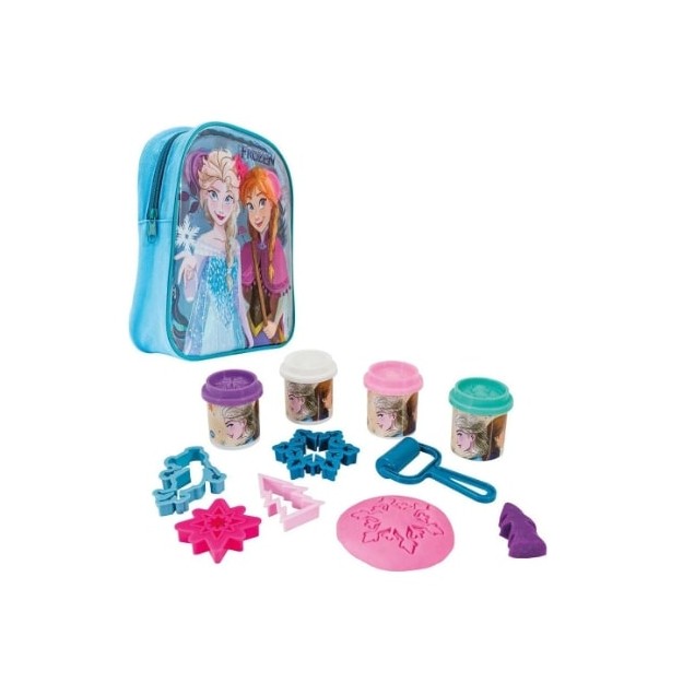 ΠΛΑΣΤΕΛΙΝΗ DISNEY FROZEN  ΤΣΑΝΤΑ ΠΛΑΤΗΣ ΜΕ 4 ΒΑΖΑΚΙΑ - ΚΑΠΑΚΙΑ ΚΑΛΟΥΠΑΚΙΑ ΚΑΙ 5 ΕΡΓΑΛΕΙΑ (200GR)