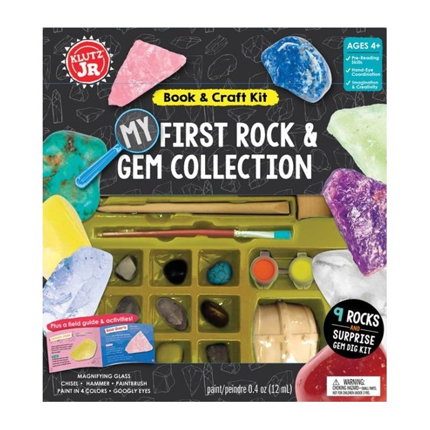 KLUTZ JR. MY FIRST ROCK & GEM COLLECTION