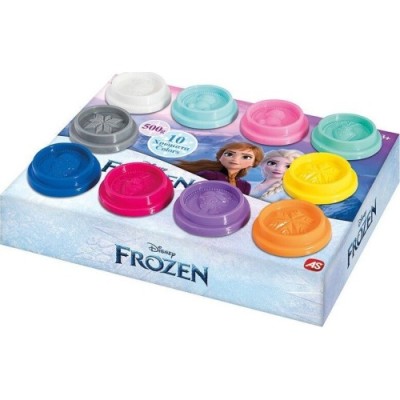 ΠΛΑΣΤΕΛΙΝΗ DISNEY FROZEN ΚΟΥΤΑΚΙ ΜΕ 10 ΒΑΖΑΚΙΑ & ΚΑΠΑΚΙΑ ΚΑΛΟΥΠΑΚΙΑ 50GR