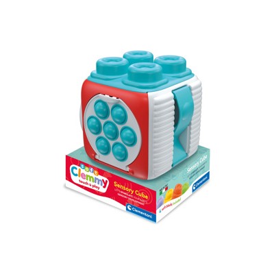 SOFT CLEMMY ΑΙΣΘΗΤΗΡΙΑΚΟΣ ΚΥΒΟΣ ΔΡΑΣΤΗΡΙΟΤΗΤΩΝ & 4 ΜΑΛΑΚΑ PREMIUM ΤΟΥΒΛΑΚΙΑ