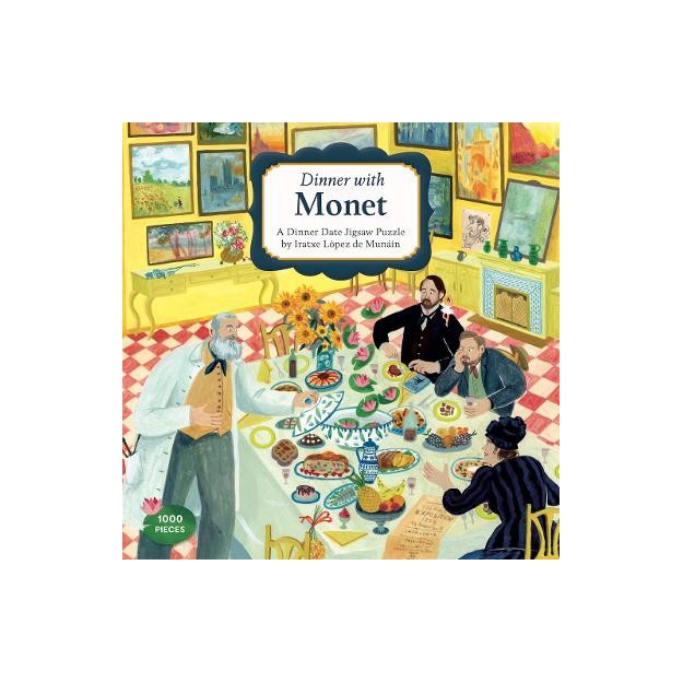 DINNER WITH MONET : A 1000-PIECE JIGSAW PUZZLE