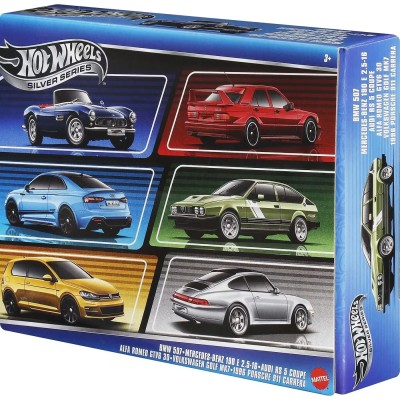 HOT WHEELS SILVER SERIES - EURO STYLE MULTIPACK - JBY79