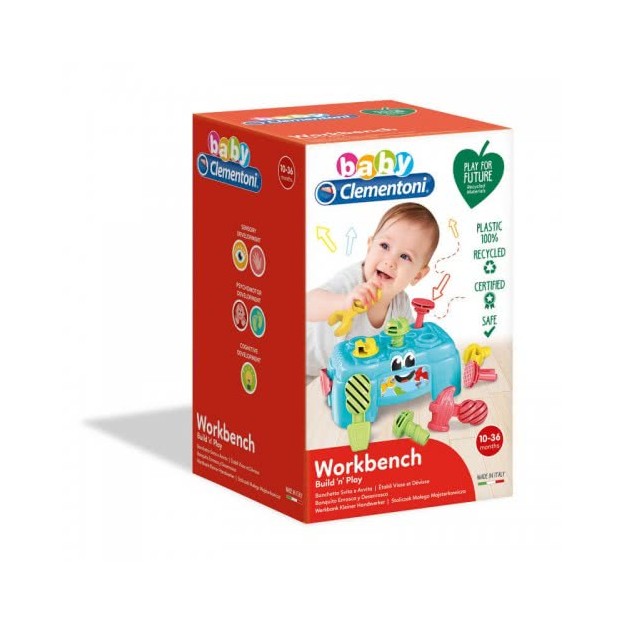 BABY CLEMENTONI: ΒΡΕΦΙΚΟ ΠΑΙΧΝΙΔΙ ΠΑΓΚΟΣ ΕΡΓΑΣΙΑΣ ΑΠΟ ΑΝΑΚΥΚΛΩΜΕΝΑ ΥΛΙΚΑ