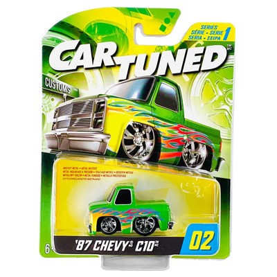CARTUNED™ SERIES 1 - 1987 CHEVY C10 (CUSTOM - GREEN) FOR SIDEKICK
