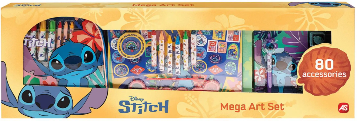 ΣΕΤ ΖΩΓΡΑΦΙΚΗΣ MEGA ART SET STITCH 80 ΑΞΕΣΟΥΑΡ