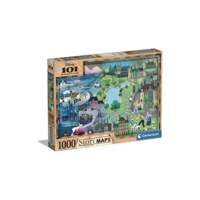 ΠΑΖΛ 1000 STORY MAPS ΤΑ 101 ΣΚΥΛΙΑ ΤΗΣ ΔΑΛΜΑΤΙΑΣ