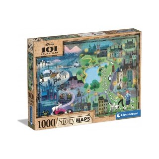 ΠΑΖΛ 1000 STORY MAPS ΤΑ 101 ΣΚΥΛΙΑ ΤΗΣ ΔΑΛΜΑΤΙΑΣ