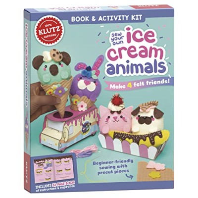 SEW YOUR OWN ICE CREAM ANIMALS