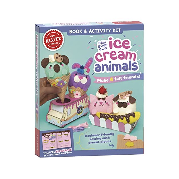 SEW YOUR OWN ICE CREAM ANIMALS