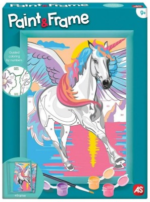 PAINT & FRAME ΖΩΓΡΑΦΙΖΩ ΜΕ ΑΡΙΘΜΟΥΣ: MAGIC UNICORN