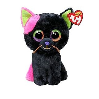 TY BEANIE BOOS ΛΟΥΤΡΙΝΟ: LICORICE ΧΝΟΥΔΩΤΗ ΜΑΥΡΗ ΓΑΤΑ 15 ΕΚ.