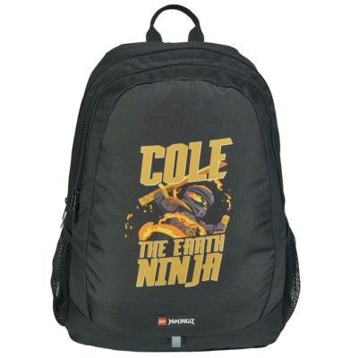 LEGO® NINJAGO COLE ΣΑΚΙΔΙΟ ΠΛΑΤΗΣ SIZE L - CORE LINE 20279-2513