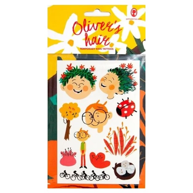 OLIVERS HAIR TEMPORARY TATTOOS FOR KIDS
