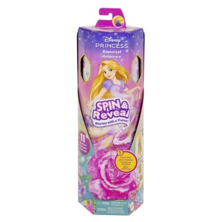 DISNEY PRINCESS - SPIN & REVEAL RAPUNZEL ΚΟΥΚΛΑ - HTV86