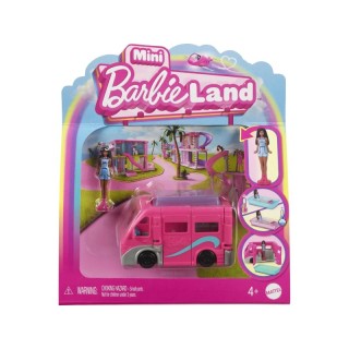 MINI BARBIELAND ΚΟΥΚΛΑ ΚΑΙ ΌΧΗΜΑ - DREAMCAMPER - HYF39