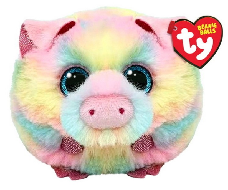 TY BEANIE BALLS ΛΟΥΤΡΙΝΟ: PIGASSO ΧΝΟΥΔΩΤΟ ΓΟΥΡΟΥΝΙ ΠΑΣΤΕΛ