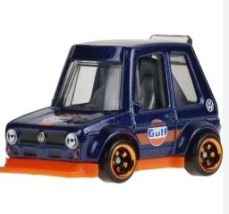 HOT WHEELS THEMED AUTO TOONED GULF - VOLKSWAGEN GOLF MK1 - JCB62