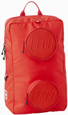 LEGO® BRICK 1X2 ΣΑΚΙΔΙΟ ΠΛΑΤΗΣ ΕΝΤΟΝΟ ΚΟΚΚΙΝΟ - 20204-0021