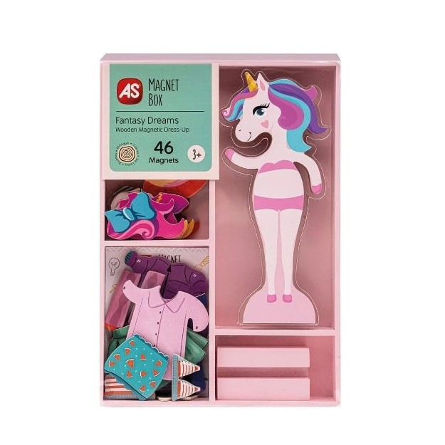 MAGNET BOX FANTASY DREAMS : DRESS-UP 46 (ΕΚΠΑΙΔΕΥΤΙΚΟΙ ΞΥΛΙΝΟΙ ΜΑΓΝΗΤΕΣ)