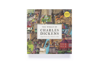 THE WORLD OF CHARLES DICKENS : A JIGSAW PUZZLE WITH 70 CHARACTERS TO FIND - 1000 PIECES