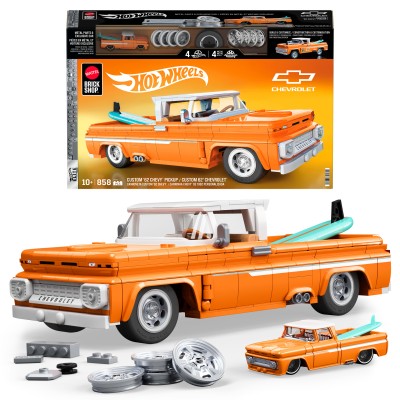 HOT WHEELS - BRICK SHOP PREMIUM SERIES - ’62 CHEVY PICKUP - 858ΤΕΜ. - JFT20