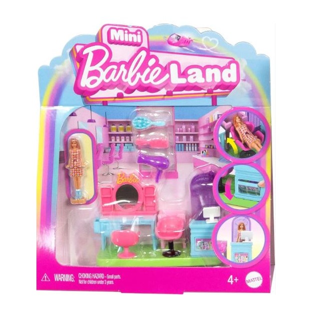 MINI BARBIELAND HAIR SALON - JCR32