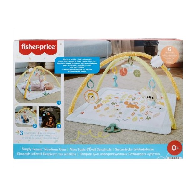 FISHER-PRICE - SIMPLY SENSES ΓΥΜΝΑΣΤΗΡΙΟ - ΟΙ ΠΡΩΤΕΣ ΤΟΥ ΑΙΣΘΗΣΕΙΣ - HRB15