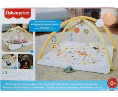 FISHER-PRICE - SIMPLY SENSES ΓΥΜΝΑΣΤΗΡΙΟ - ΟΙ ΠΡΩΤΕΣ ΤΟΥ ΑΙΣΘΗΣΕΙΣ - HRB15