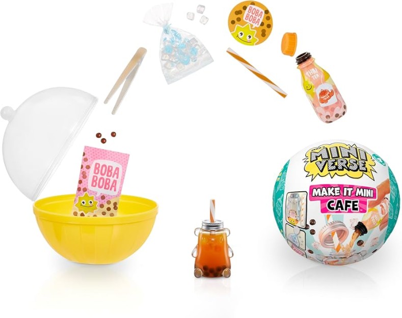 MINIVERSE FOOD - ΜΑΚΕ ΙΤ ΜΙΝΙ CAFE ΣΕΙΡΑ 4 ASST. (PDQ)