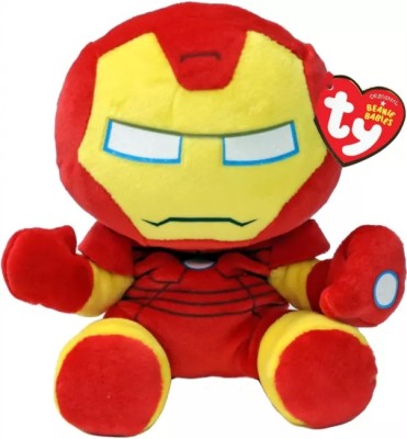 TY BEANIE BOOS ΛΟΥΤΡΙΝΟ: ΧΝΟΥΔΩΤΟ FLOPPY IRON MAN 15ΕΚ