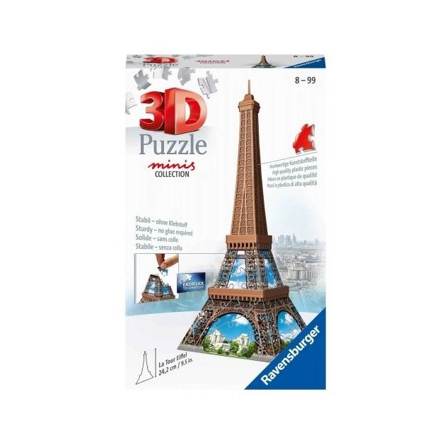 3D PUZZLE ΔΙΑΣΗΜΑ ΚΤΙΡΙΑ MINI 54 ΤΕΜ. ΠΥΡΓΟΣ ΤΟΥ ΆΙΦΕΛ
