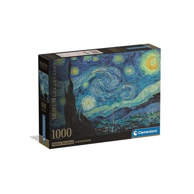 ΠΑΖΛ 1000 MUSEUM VAN GOGH ΈΝΑΣΤΡΗ ΝΥΧΤΑ - COMPACT BOX