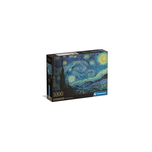 ΠΑΖΛ 1000 MUSEUM VAN GOGH ΈΝΑΣΤΡΗ ΝΥΧΤΑ - COMPACT BOX