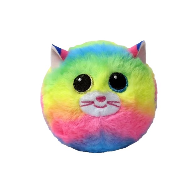 TY ΧΝΟΥΔΩΤΟ ΜΠΑΛΑΚΙ BEANIE BOUNCERS: GEMMA ΓΑΤΟΥΛΑ ΠΟΛΥΧΡΩΜΗ