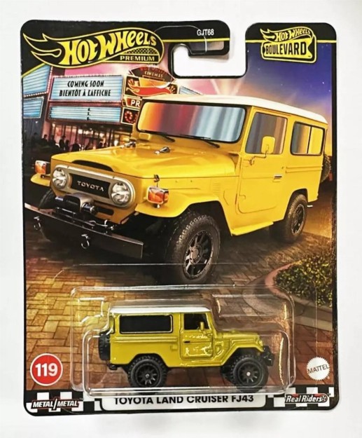 HOT WHEELS PREMIUΜ - BOULEVARD -TOYOTA LAND CRUISER FJ43 JBL25