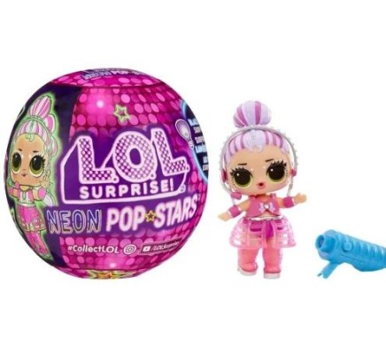 L.O.L. SURPRISE NEON POP STARS TOTS ASST. (PDQ)