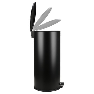 ΚΑΔΟΣ ΑΠΟΡΡΙΜΑΤΩΝ CLASSIC SOFT CLOSE 30lt ΜΑΤ ΜΑΥΡΟΣ