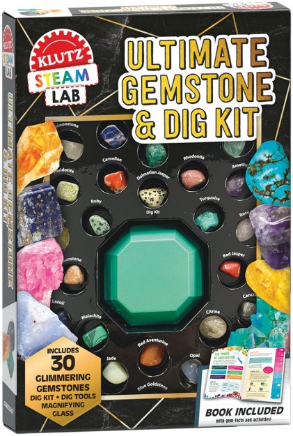 STEAM LAB ULTIMATE GEMSTONE AND DIG KIT