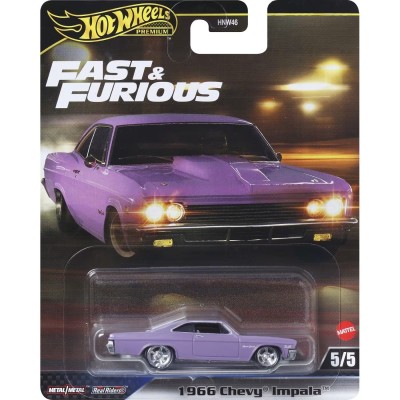 HOT WHEELS PREMIUΜ - FAST & FURIOUS: 66 IMPALA SPORT COUPE- JBL95