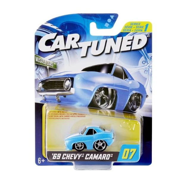 CARTUNED™ SERIES 1 - 1969 CHEVY CAMARO BLUE (MUSCLE) FOR SIDEKICK