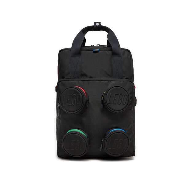 LEGO® BRICK 2X2 ΣΑΚΙΔΙΟ ΠΛΑΤΗΣ ΜΑΥΡΟ/MULTICOLORED - 20205-0354