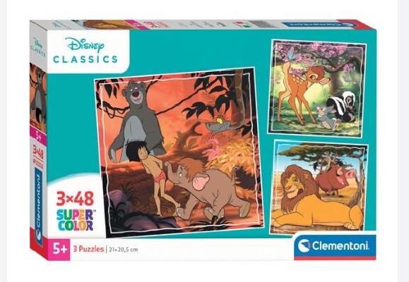ΠΑΖΛ 3X48 S.C. DISNEY CLASSIC (25299)
