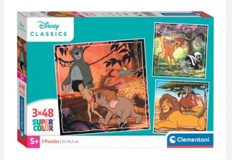 ΠΑΖΛ 3X48 S.C. DISNEY CLASSIC (25299)