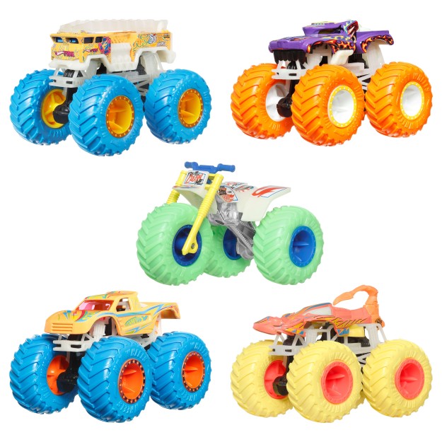 HOT WHEELS MONSTER TRUCKS - GLOW IN DARK - ΑΥΤΟΚΙΝΗΤΑΚΙ MONSTER - JCG69