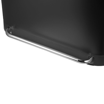 ESTIA ΚΑΔΟΣ ΑΠΟΡΡΙΜΑΤΩΝ DUOPRIME SOFT CLOSE 60lt ΜΕ ΔΥΟ ΔΟΧΕΙΑ 30&30lt ΜΑΥΡΟΣ