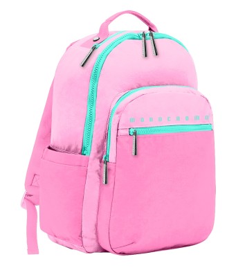 MONOCROMO PASTEL ΣΑΚΙΔΙΟ ΜΕ ΔΥΟ ΘΗΚΕΣ ΡΟΖ