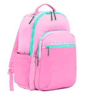 MONOCROMO PASTEL ΣΑΚΙΔΙΟ ΜΕ ΔΥΟ ΘΗΚΕΣ ΡΟΖ