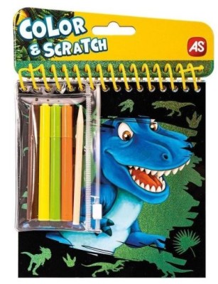 ΣΕΤ ΖΩΓΡΑΦΙΚΗΣ POCKET ΔΕΙΝΟΣΑΥΡΟΙ COLOR & SCRATCH
